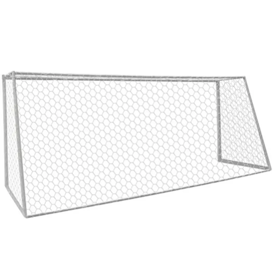 

Polyester Soccer Goal Net - 4 mm Cord - Replacement Full Size Football Post Net- Heavy Duty Soccer Netting - NOT Include Posts
