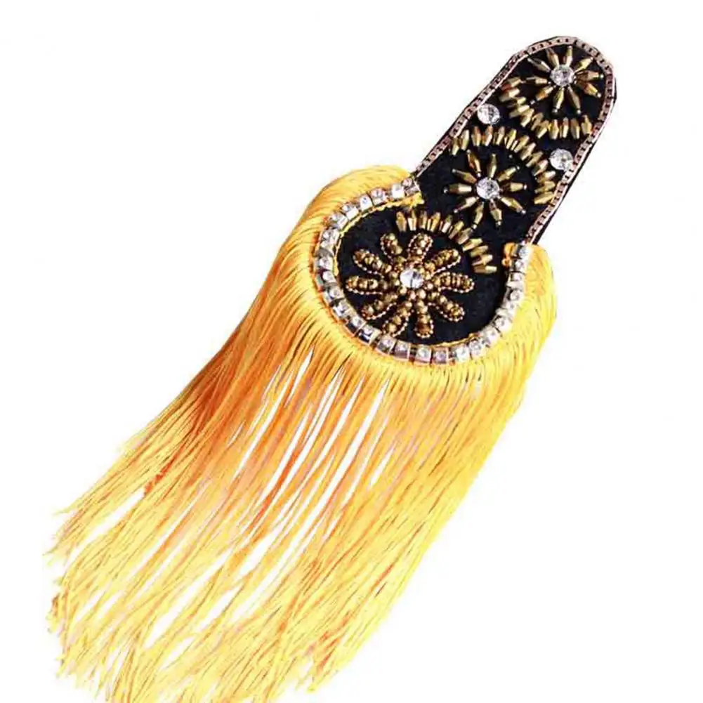 Stylish 2 Colors Clothing Epaulette Decorative Tassel Epaulette Suit Dress Shoulder Accessories Clothing Accessories