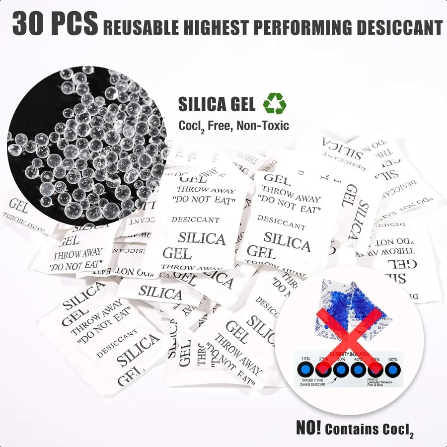 ถุงเก็บเส้นใย 30 ชิ้นขนาดพิเศษ 32X34 ซม.3D เครื่องพิมพ์เส้นใยถุงเก็บสูญญากาศปิดผนึกชุด 30 สารดูดความชื้นปั๊มอัตโนมัติ P