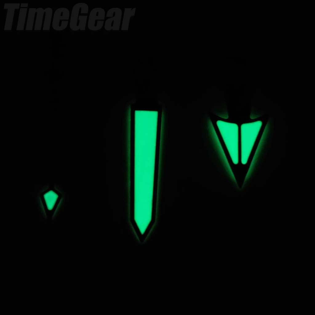 NH35 Watch Hands Green Luminous For NH34 NH35 NH36 NH38 NH39 4R35 4R36 7S36 Movement SKX007 Monster Samurai Diving Watch Hands ﻿ view 2