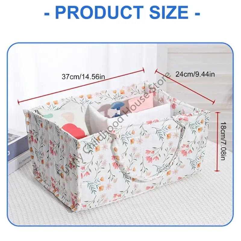 منظم ملابس الأطفال المحمول D0LA، حفاضات قابلة للطي وحقيبة تخزين الألعاب للاستخدام المنزلي