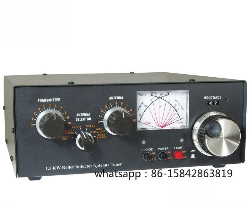962E Antenna Tuner 1.5KW Manual Antenna High-Power Radio Accessory 962D Upgraded Model
