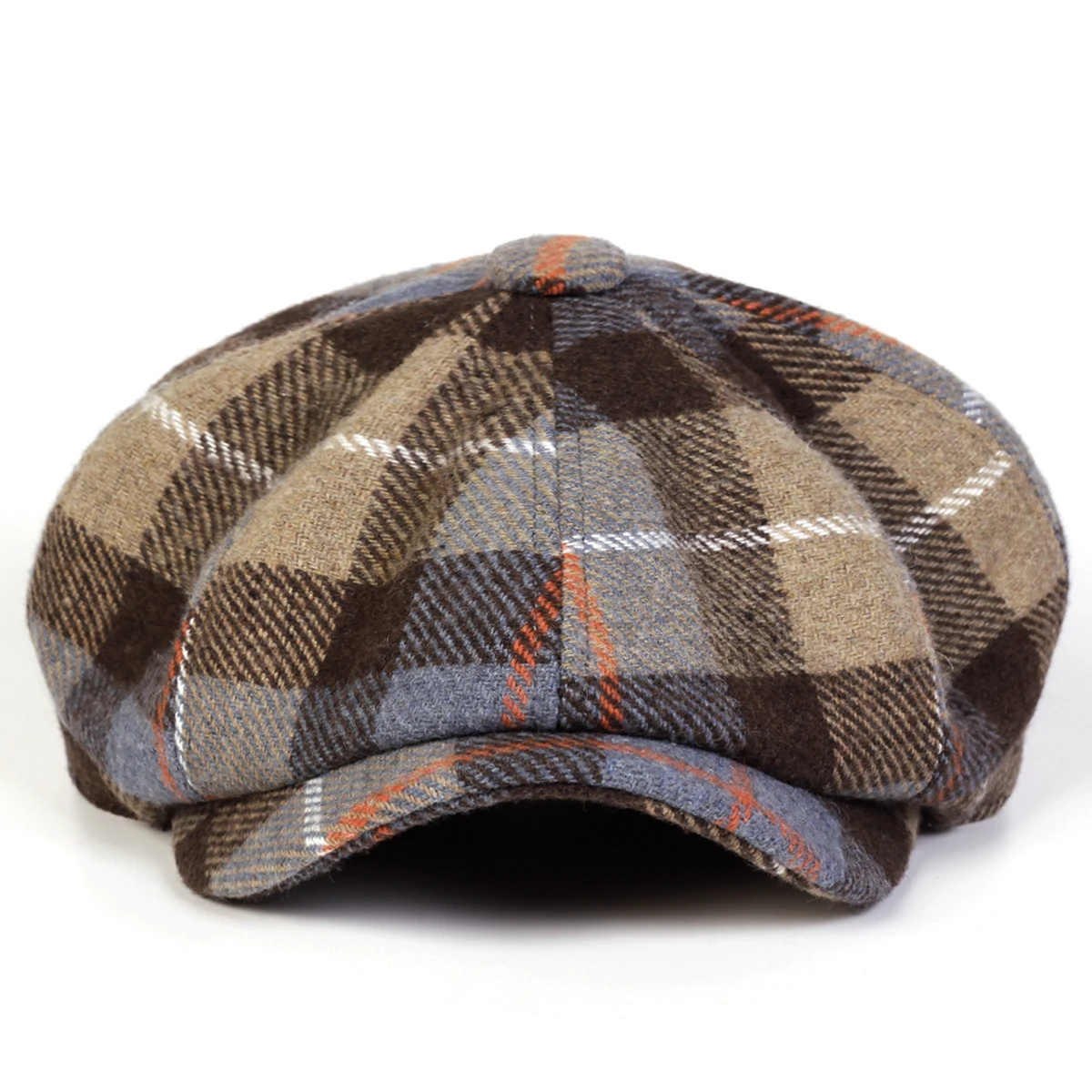 Unisex Retro Plaid Newsboy Caps Männer Britische Maler Hüte Frühling und Herbst Berets Hip Hop Berets – Detail 4