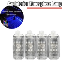 LED Car Interior Atmosphere Lamp Footwell Light Decoration Accessories For AUDI A1 A4 B7 B8 B9 A5 A6 C6 C7 A7 A8 TT Q3 Q5 Q7 Q8
