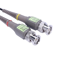 AA91 2 Pack P6100 100 MHz Oscilloscope Probe 10:1 and 1:1 Switchable for Rigol Atten Owon Siglent