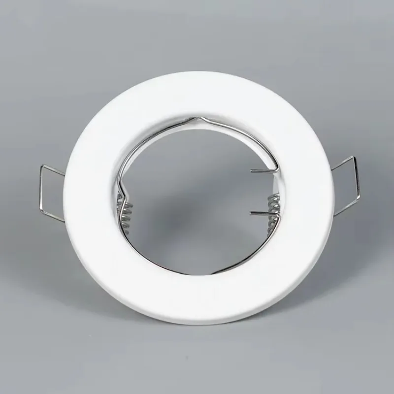 Anel dianteiro de recorte Get Off Frames, Design Downlight Luminárias com MR16 GU10 Spot Light Fittings, Decoração de iluminação doméstica, 60mm, 10Pcs