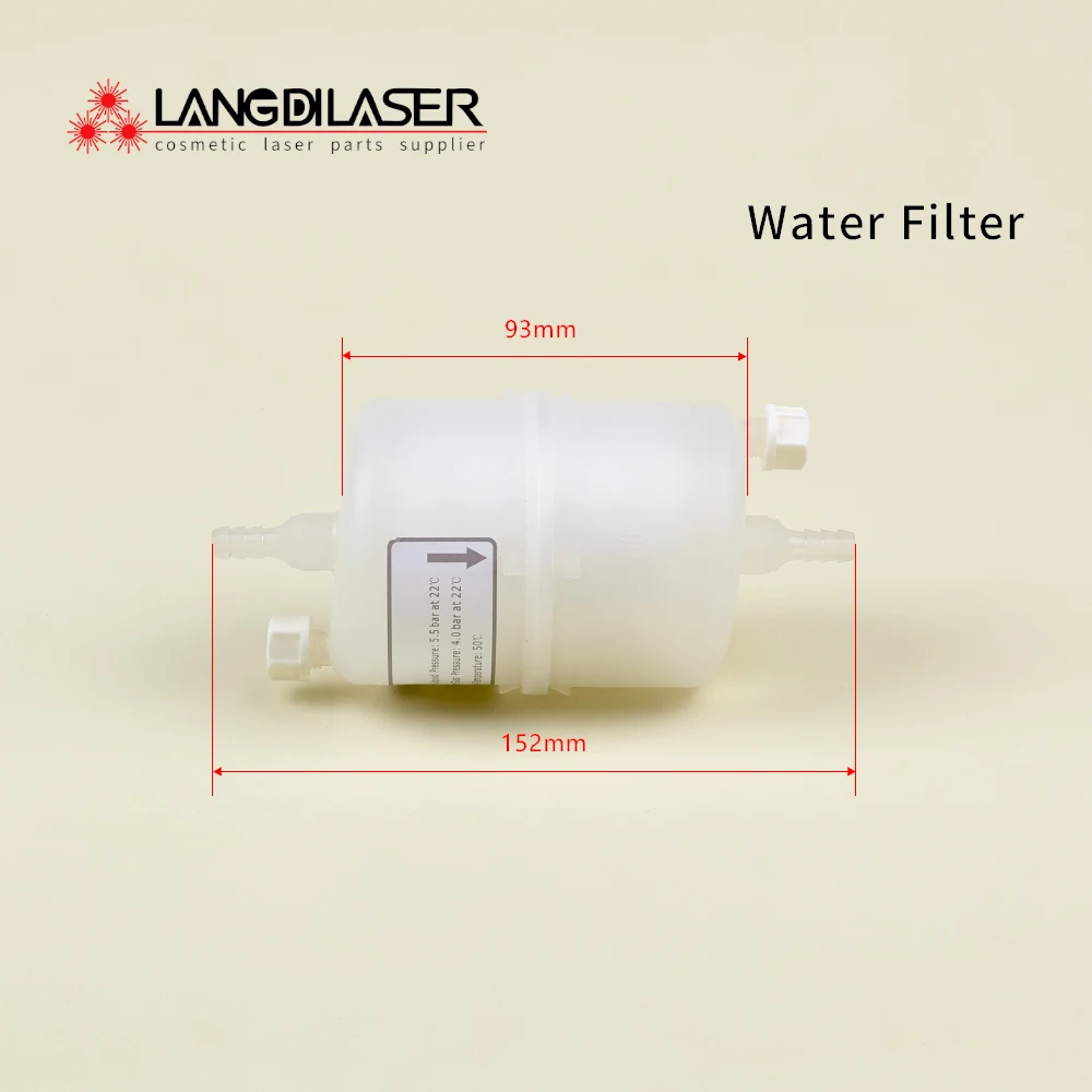 Disposable Capsule Water Filter For Diode Laser & IPL Laser & Medical Laser / For PU Tube Using
