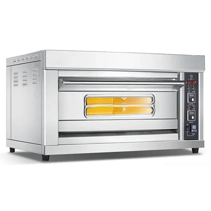 3 6 Trays Commercial Kitchen Toaster Bakery Hine Equipment Pizza Baking Electric Bread Cake Deck Oven