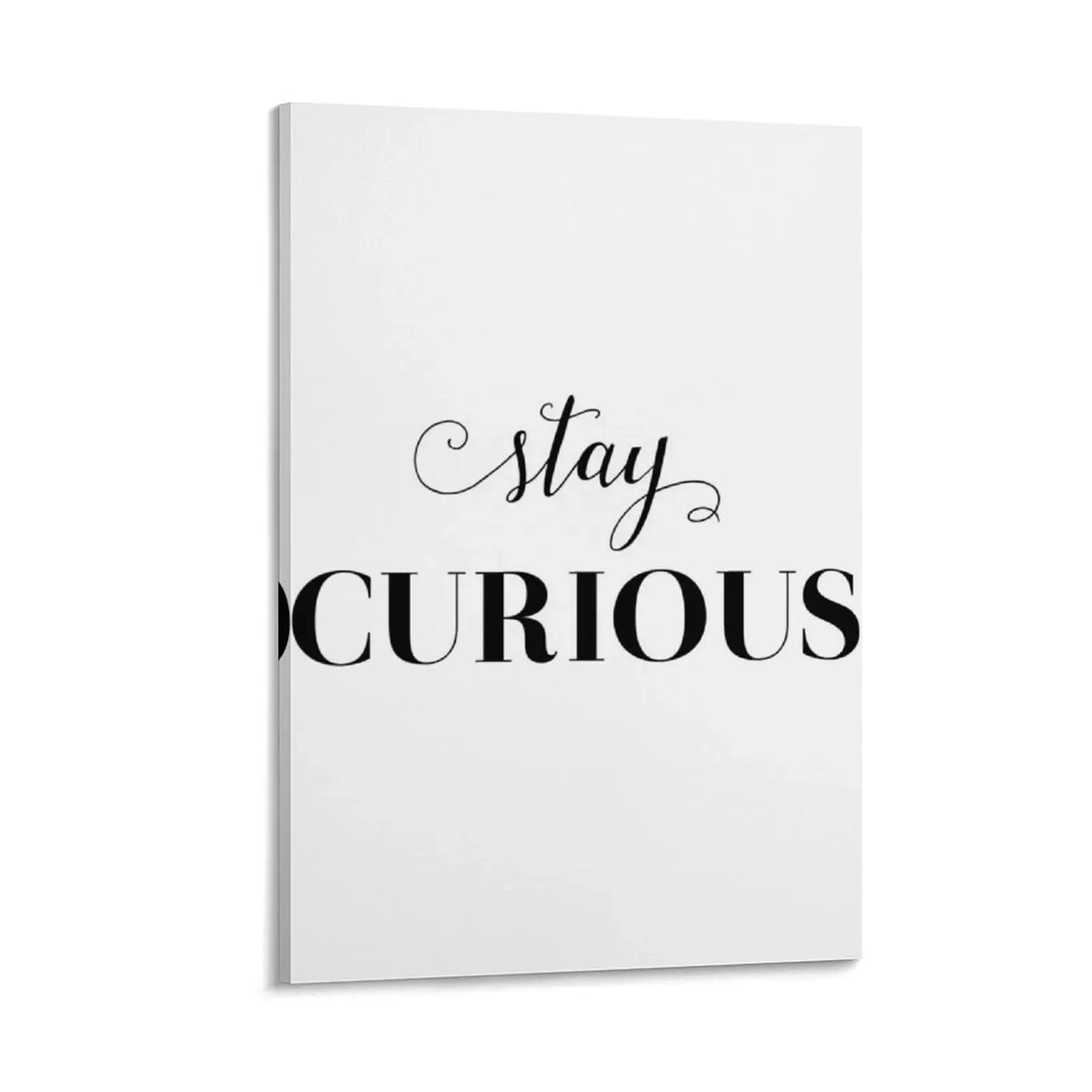 

Stay Curious Canvas Painting Bedroom deco pictures for wall stickers & posters