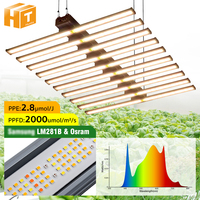 720W 1000W 1200W Full Spectrum LED Grow Light LM281B & Osram For Greenhouse Hydroponic Plant Growth Lighting