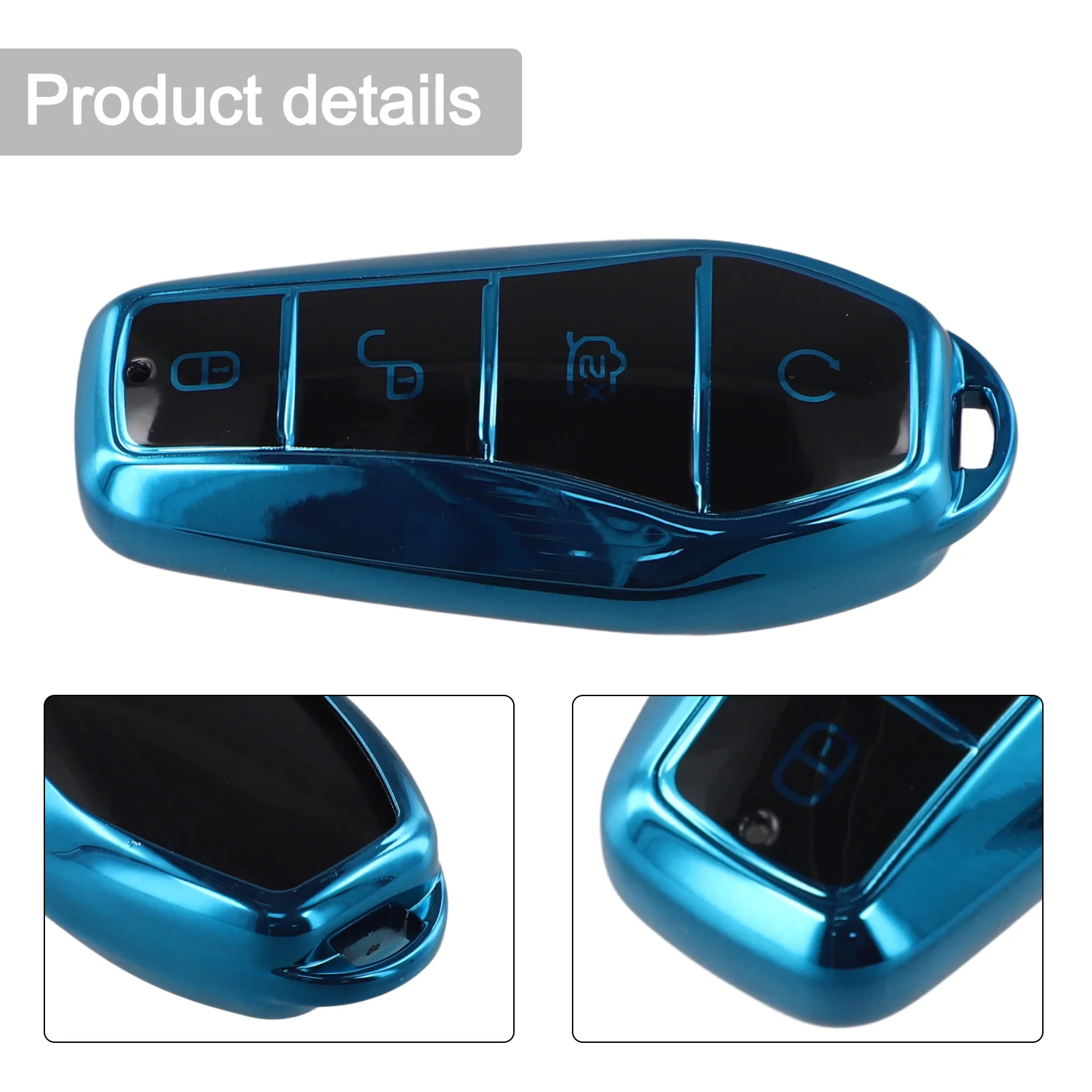 Key Cover For Han EV Car Key Shell Cover For Car Key Protection Brand New Condition Easy Installation Factory Specifications