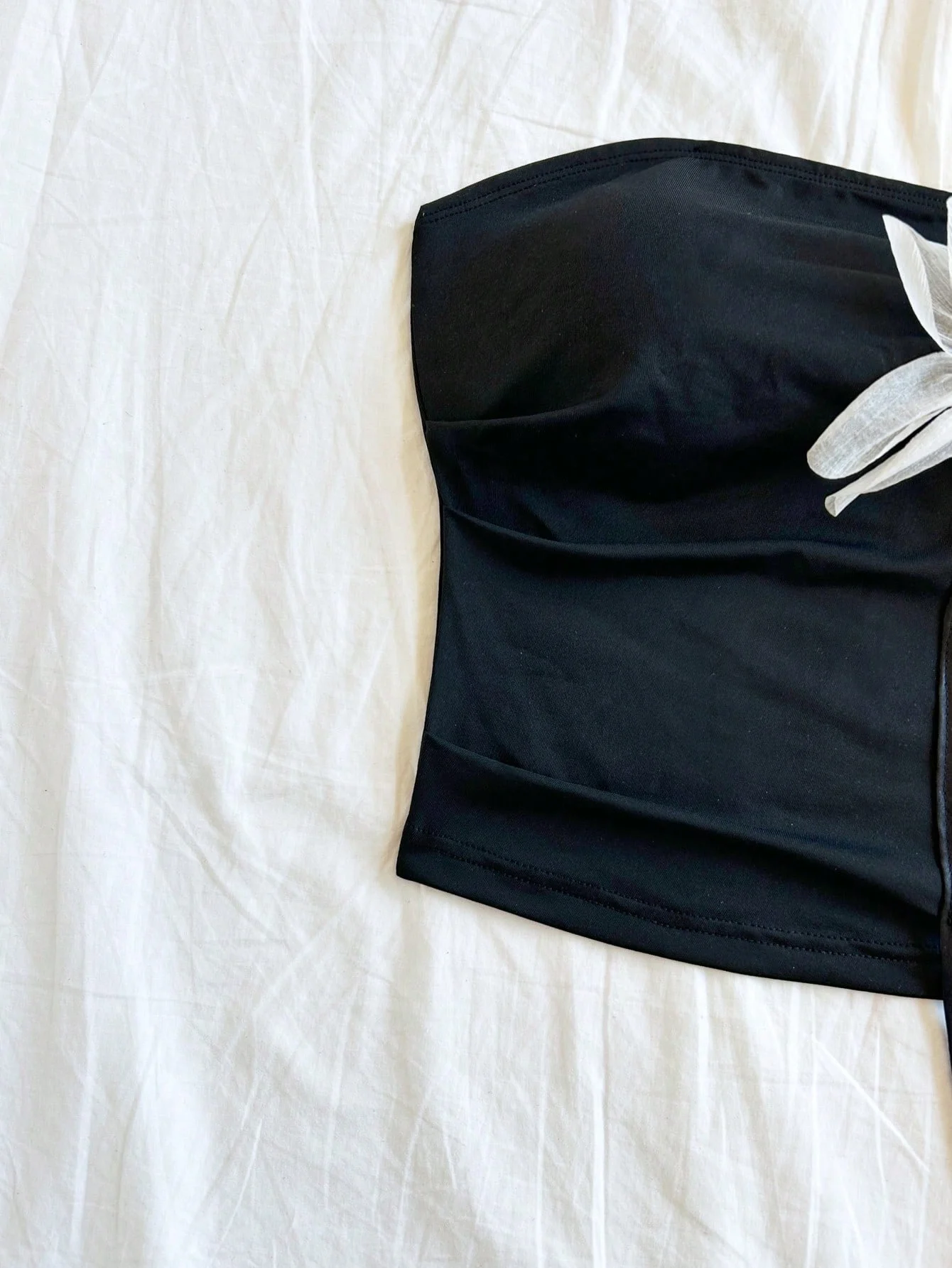 عطلة الربيع والصيف بدون حمالات الخصر الجانبي مطوي ثلاثي الأبعاد لتحديد المواقع الأزهار التخسيس المرأة #6