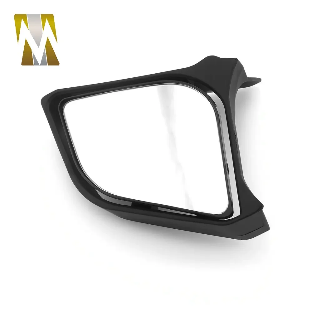 XMAX Side Mirrors Convex White Lens Rear View Mirror with ABS Modification Holder For YAMAHA XMAX 250 300 400 2017-2022