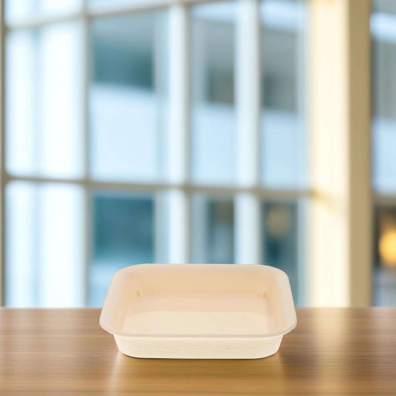 

2pcs Plastic Pot Saucer Thickened Square Tray Lightweight Leakproof Balcony Garden Indoor Plant Water Catcher