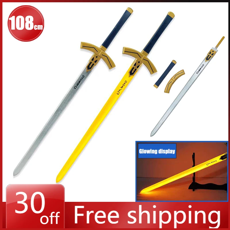 108cm Honkai: Star Rail Model Broni Saber Cosplay Świecące Broń i Miecze Kolekcja Anime Gra Prezenty Świąteczne Zabawki dla Dzieci