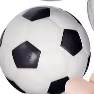 6pcs Mini Soccer Stress Balls, Foam Sports Balls for Kids Adults, Soft Squeeze Soccer Balls for Relax, Party, Classroom Prizes