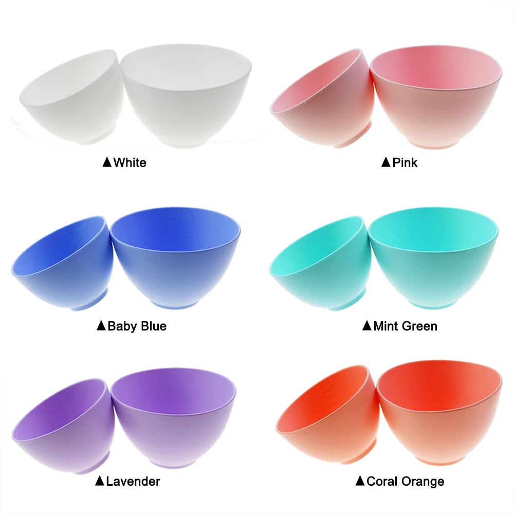 1 Piece Non-toxic Silicone Mask Mud Essential Oil Bowl Face Skin Care Tools Convenient Clean Durable Makeup Portable