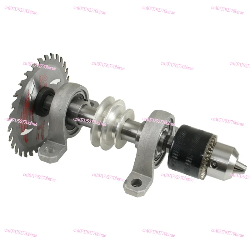 

Bearing Seat Table Saw Drilling Woodworking Rotary Lathe DIY Unpowered Round Wood Bead Machine Cutting Spindle Chuck