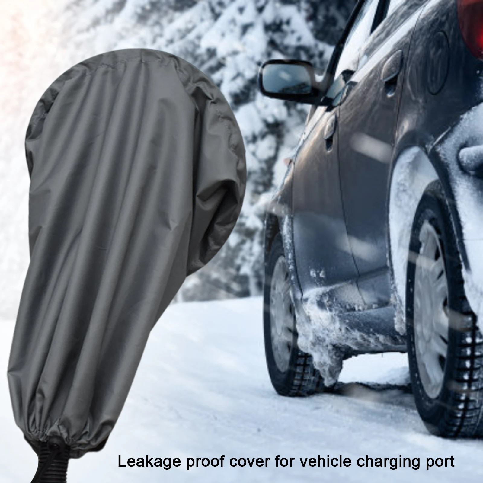 

Auto Charging Port Cover Charger Rain Bag Magnet Adsorption Waterproof Cover For Tesla Model 3/Y Exterior Accessories