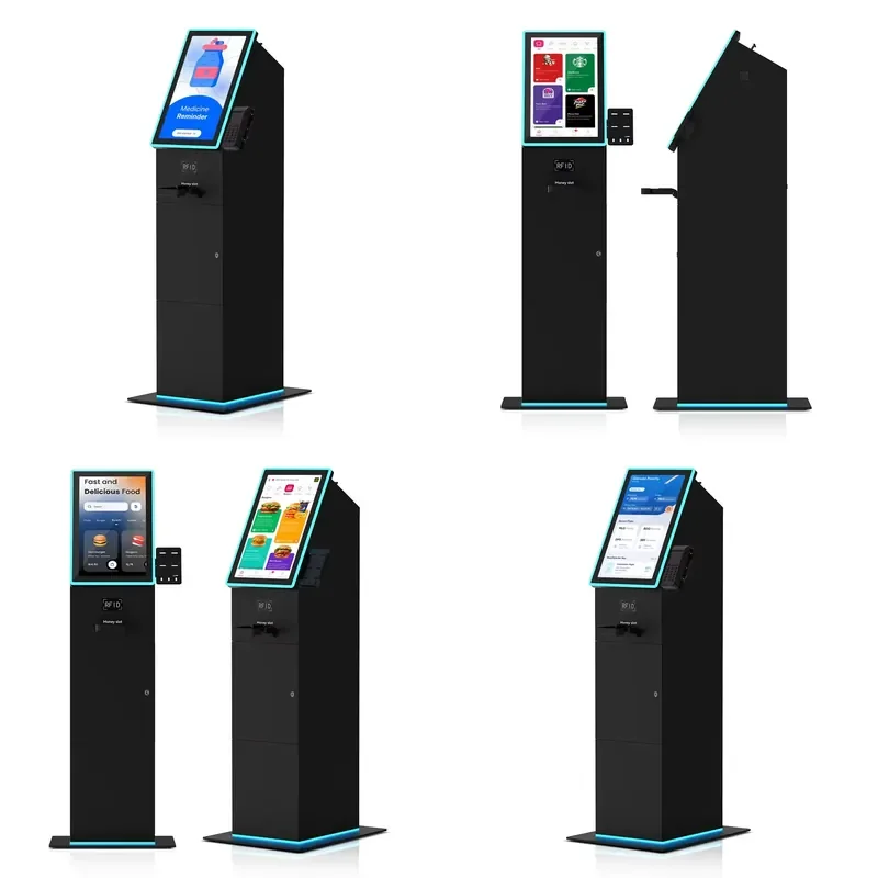 for Customize ATM Machine Cash Dispenser Automatic Currency Exchange Cash Recycler Acceptor Deposit Self Service Payment