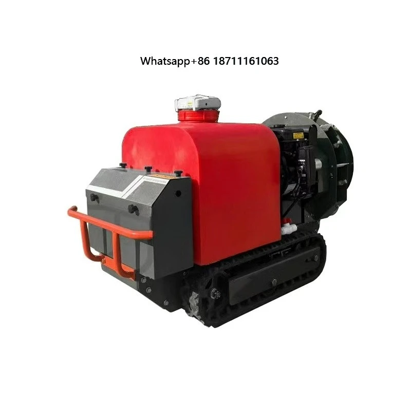Remote Control Crawler Agricultural Sprayer Large Capacity Irrigation Machine for Orchard and Vegetable Farm Tracked Chassis