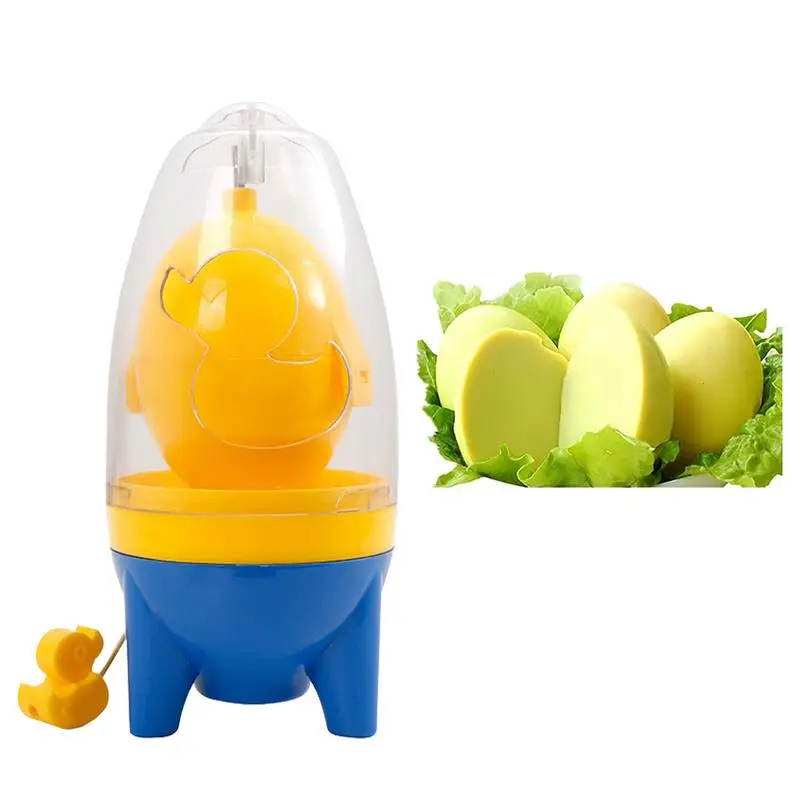 Egg Scrambler In Shell Portable Golden Egg Maker Shaker Cooking Tool Egg Spinner For Hard Boiled Eggs White And Yolk Mixer