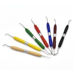 1 pcs Double-Head Dental Composite Resin Filling Spatula Aesthetic Restoration Resin Filler Restoration Instrument Dentist Tools