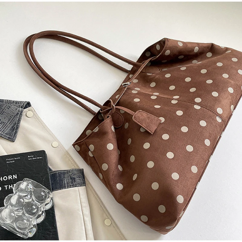 Vintage Casual Tote Tasche Neue Große-kapazität Handtasche Europa Amerika Beliebte Heißer Verkauf Unterarm Tasche Hochwertige Pu Pendler Taschen – Detail 24