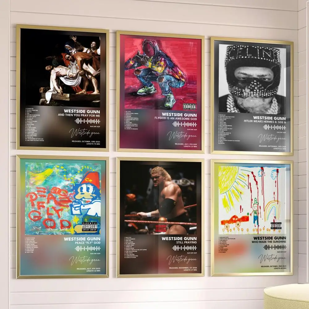 Poster Music Album Cover For Room Canvas Painting Print Art Home Wall Decor Picture Gift Westside Gunn