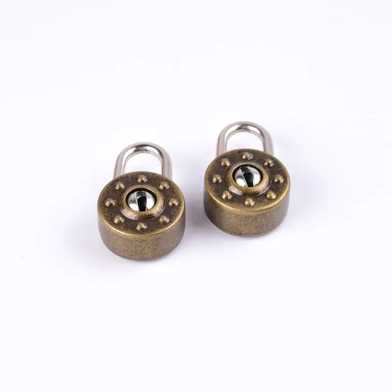 Mini Round Padlocks with for Key Vintage for Wish Lock Antique Personalized Padl