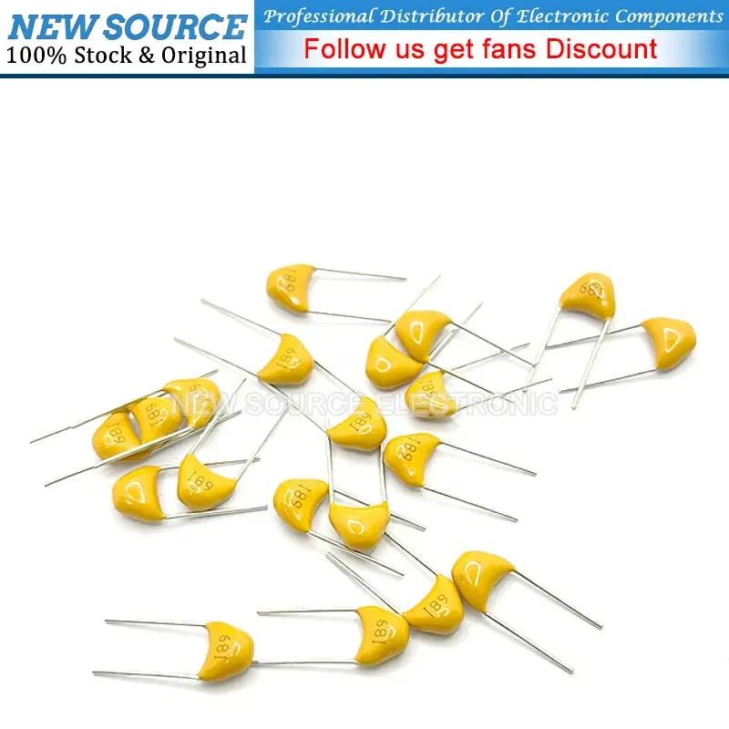 50PCS Monolithic Multilayer Ceramic Capacitor 100 101 102 103 104 105 106 152 220 50V 1UF 10UF 15PF 1.5NF 20 22PF 221 222 2.2UF