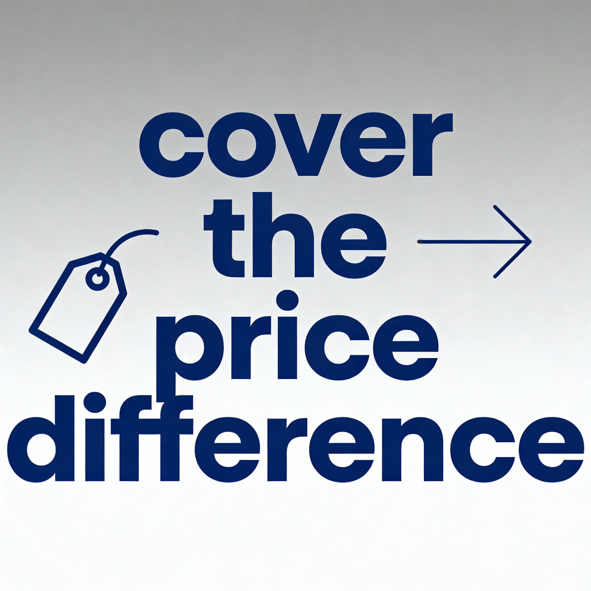 

покрыть разницу в цене