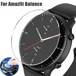 Screen Protector for Amazfit Balance, Tempered Glass Film For Amazfit GTR 42mm 47mm, Smart Watch Screen Protector, 9H, 2.5D Film