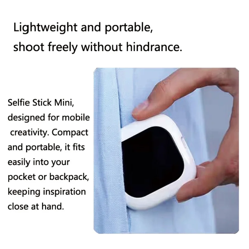 Mini Monitor LED HD do Vlogowania z Telefonu, Ekran do Selfie, Zewnętrzny Wyświetlacz, Pełna Odblokowana Kamera Tylna iPhone'a do Nagrywania Vlogów dla iPhone'a