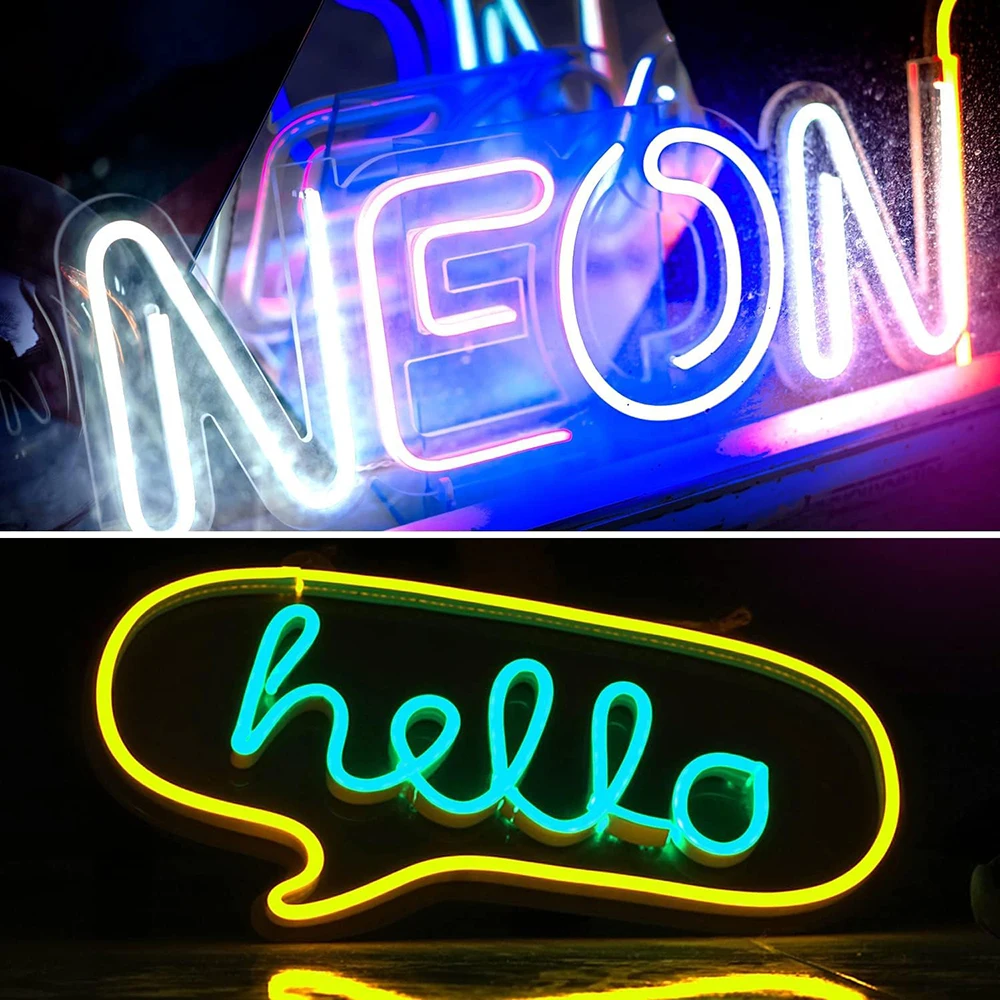 Światło neonowe LED silikonowa z kontrola aplikacji Bluetooth 24V 2A Neon RGB światło z DIY wzór odpowiedni dla dekoracja domu