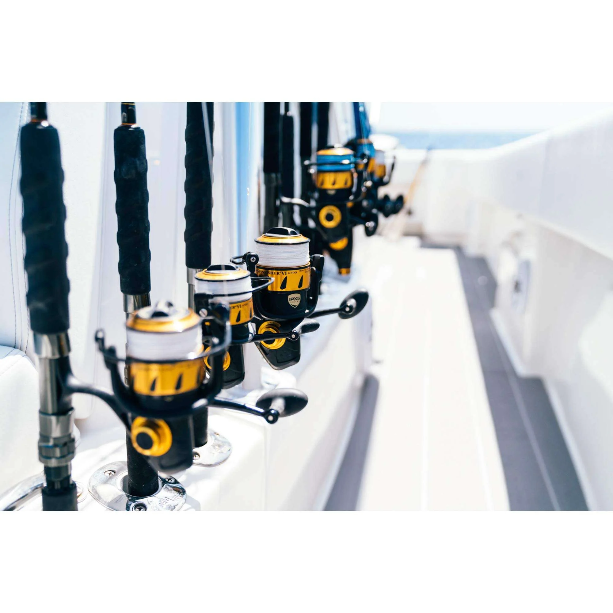 Спиннинговая катушка Spinfisher VI SSVI 3500-10500, цельнометаллическая, для глубоководной морской рыбалки, с мощным фрикционом