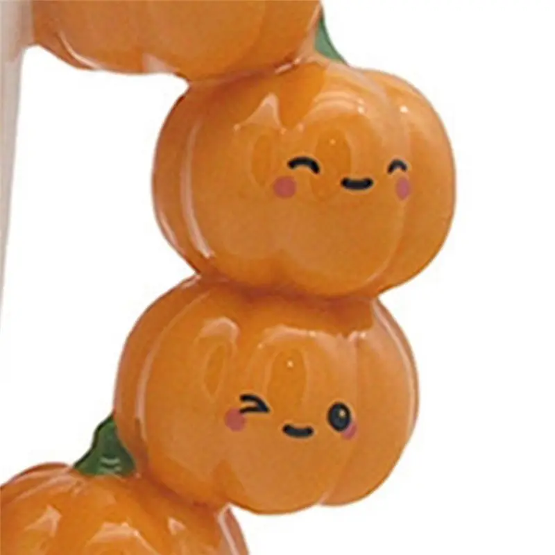 AEE2- Pumpkin Handle Mug-Beautiful Girl Design, Innovative Tea Coffee Cup, Ideal Gift For Various Occasions.
