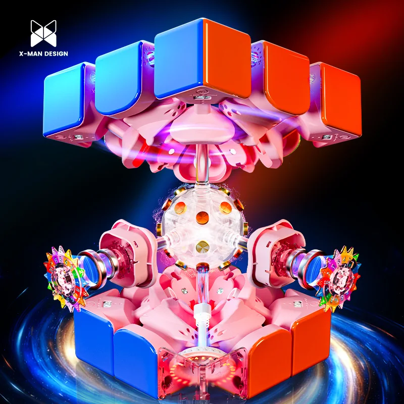 QiYi Tornado V5 M 3x3 Cube 3x3x3 Magnetic Cube Pioneer Cube Professional Competition Magico Puzzle Toy for Children