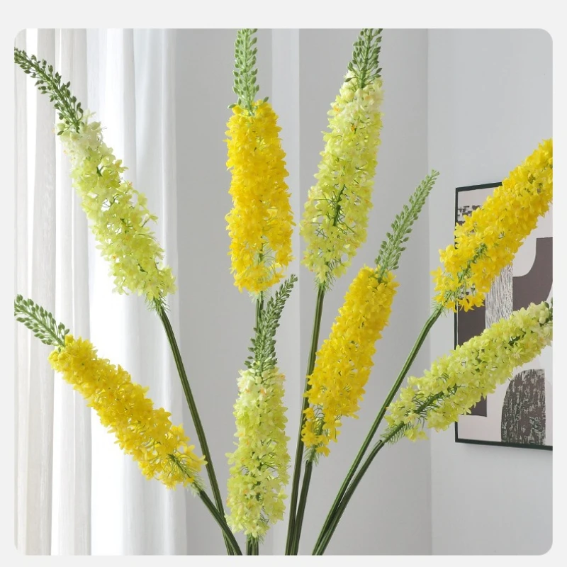 58 Inch Delphinium Artificial Silk Floral Stem Artificial Flowers Faux Flowers Home Decor Wedding Flowers Arrangement - view 6