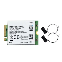 L850 GL Wifi Card+2Xantenna Accessories 01AX792 NGFF M.2 Module For Lenovo Thinkpad T580 X280 L580 T480S T480 P52S