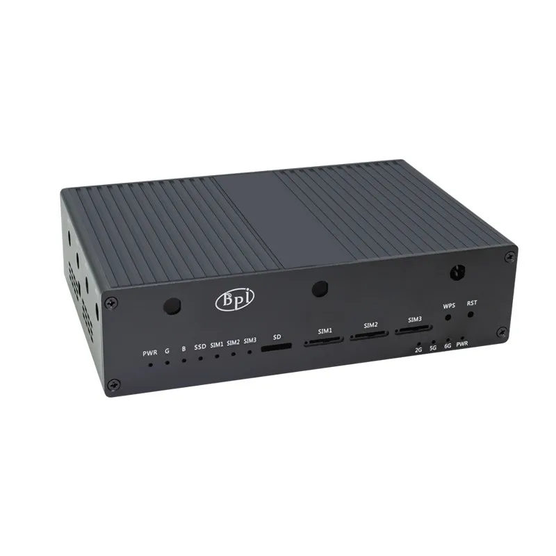 Banana Pi BPI-R4 Metal Case Enclosure for Development Board