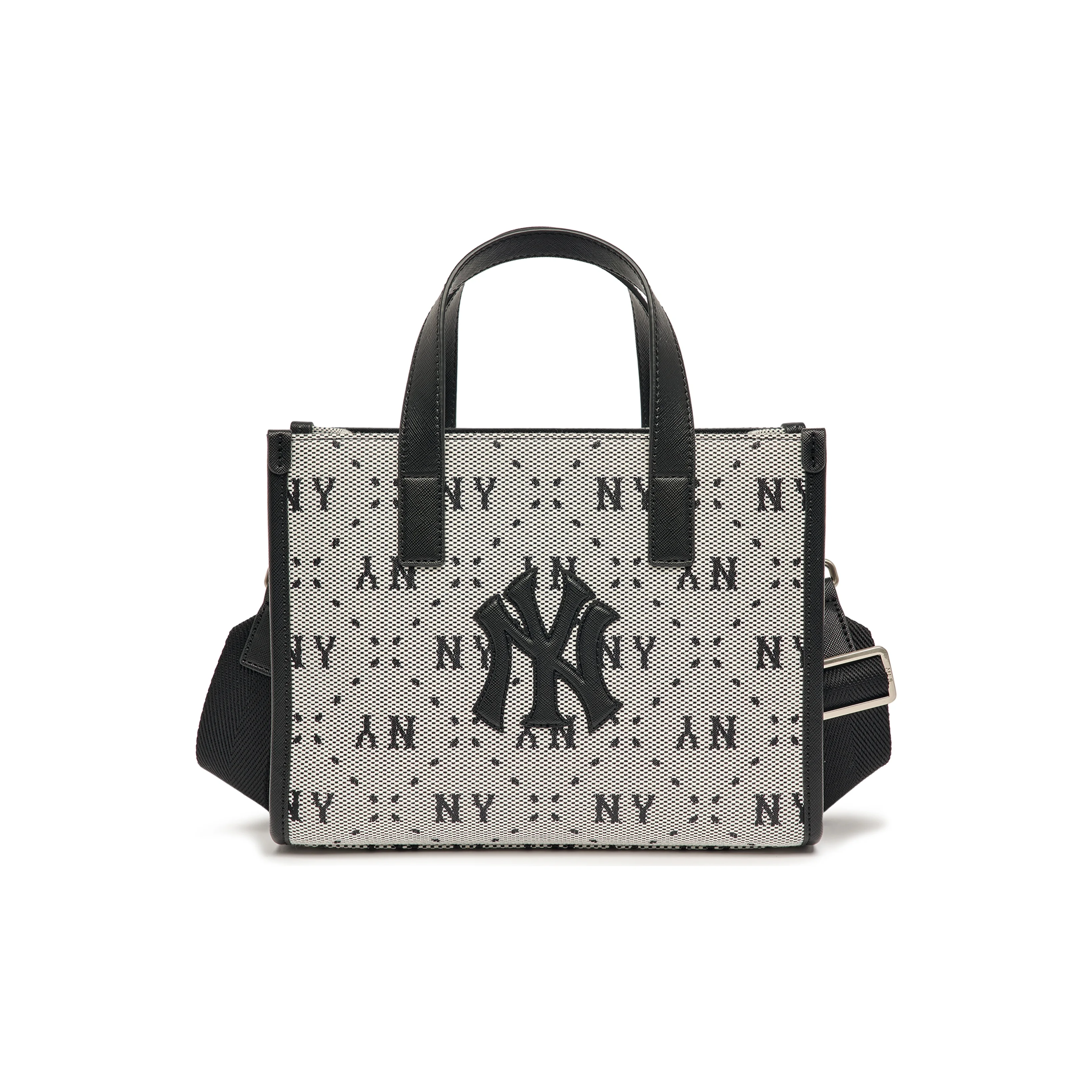Bolsa Tote de Couro Sintético MLB New York Yankees, Bolsa de Compras, Bolsa Transversal Portátil, Bolsa de Ombro Pequena Feminina