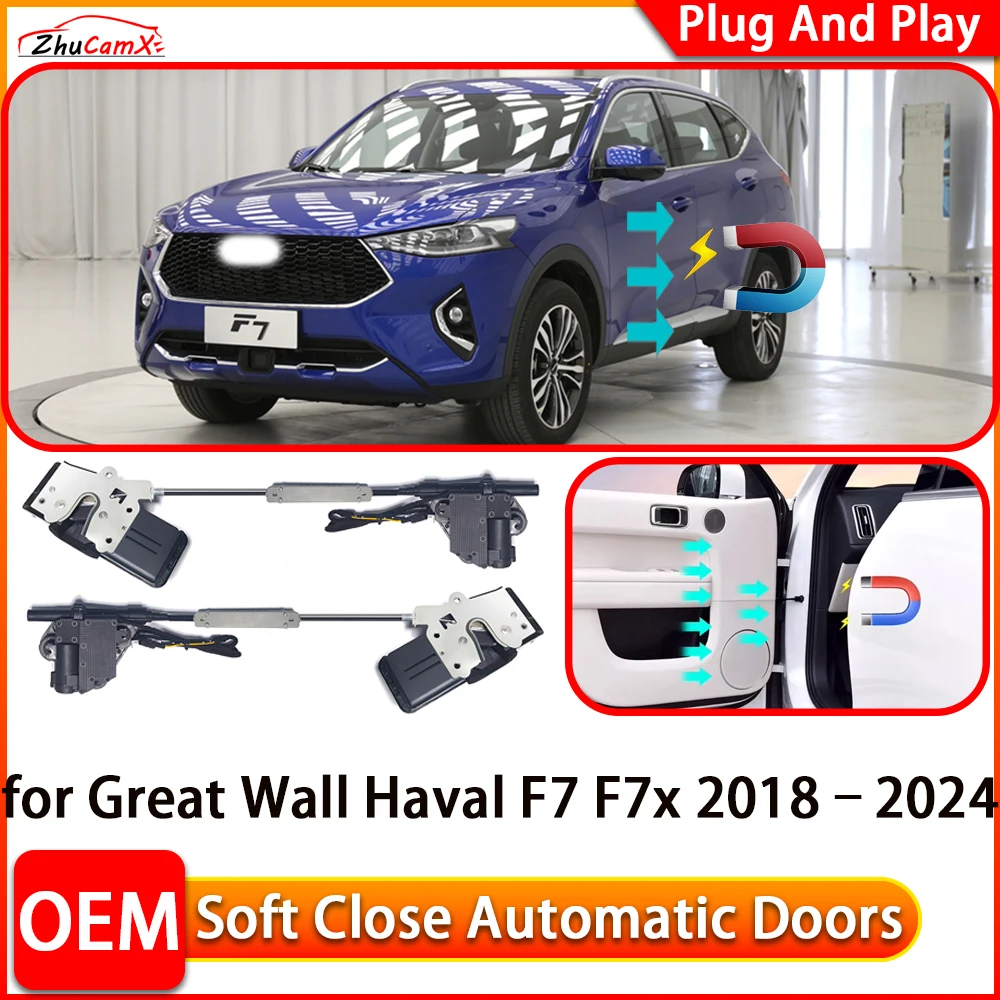 

for Great Wall Haval F7 F7x 2018–2024 Automatic Electric Soft Close Door Closer Power Closing Door Comfort Closing System