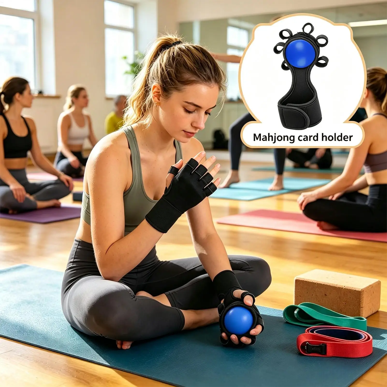 Grip Strength Ball Grip Muscle Trainer Ball Finger Strengthening Tool For Home Office Gym Fitness Rock Climbing Workout Outdoor