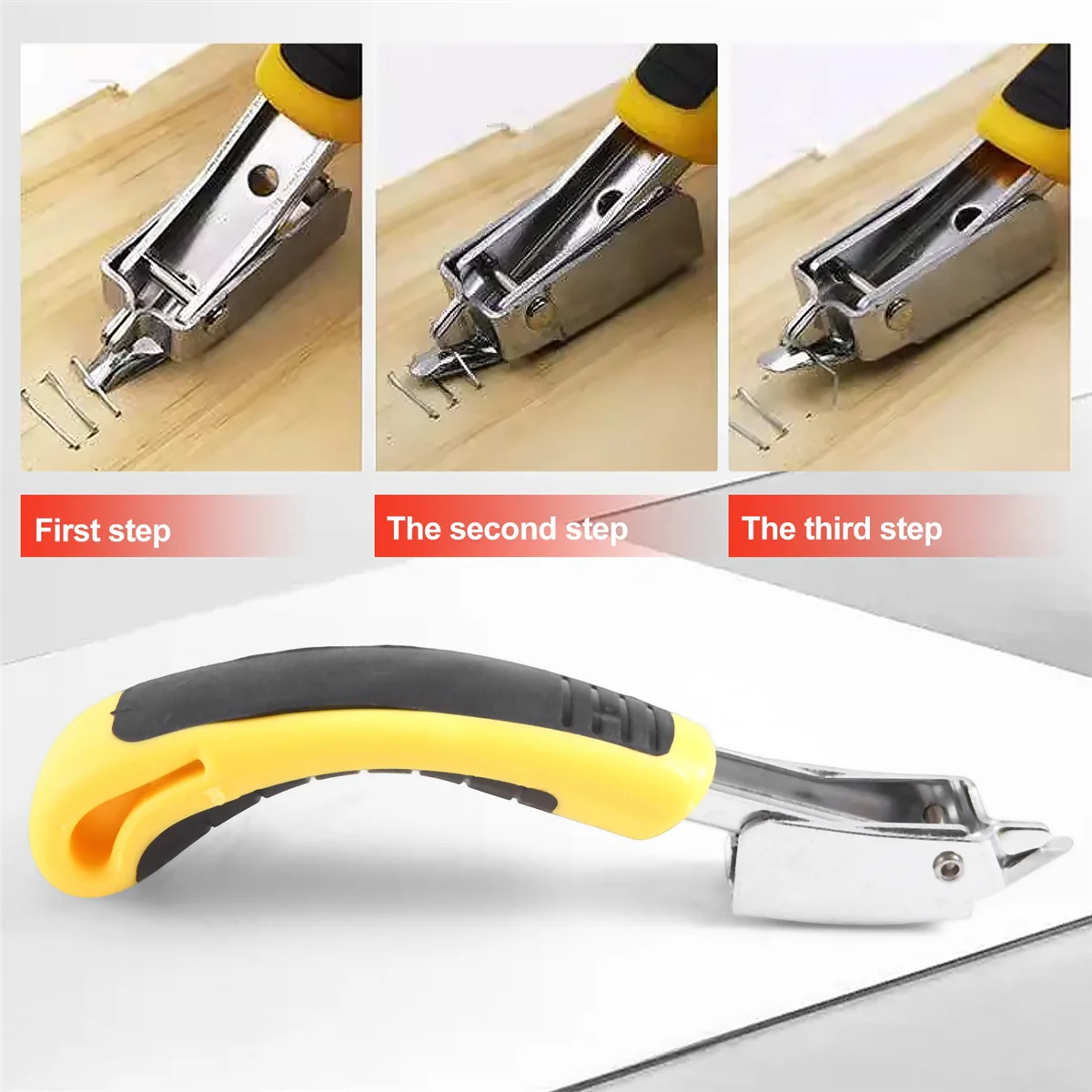 مزيل دبابيس تنجيد شديد التحمل ، ساحب أظافر ، أدوات يدوية مكتبية احترافية