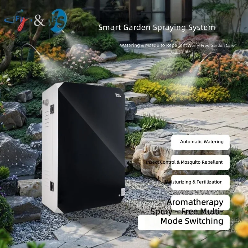 Garden Sprinkler Irrigation System, Automatic Fertilizer Sprayer, Smart Timer, Mosquito Repellent, Watering for Yard