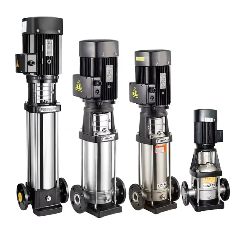Easy Installation Stainless Pump Headers Centrifugal Vertical Multistage Water Pump High Pressure with Cartridge Seal - view 4