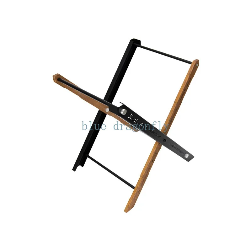 Lightweight portable camping X-type double rack flat for igt table outdoor folding multifunctional tactical table