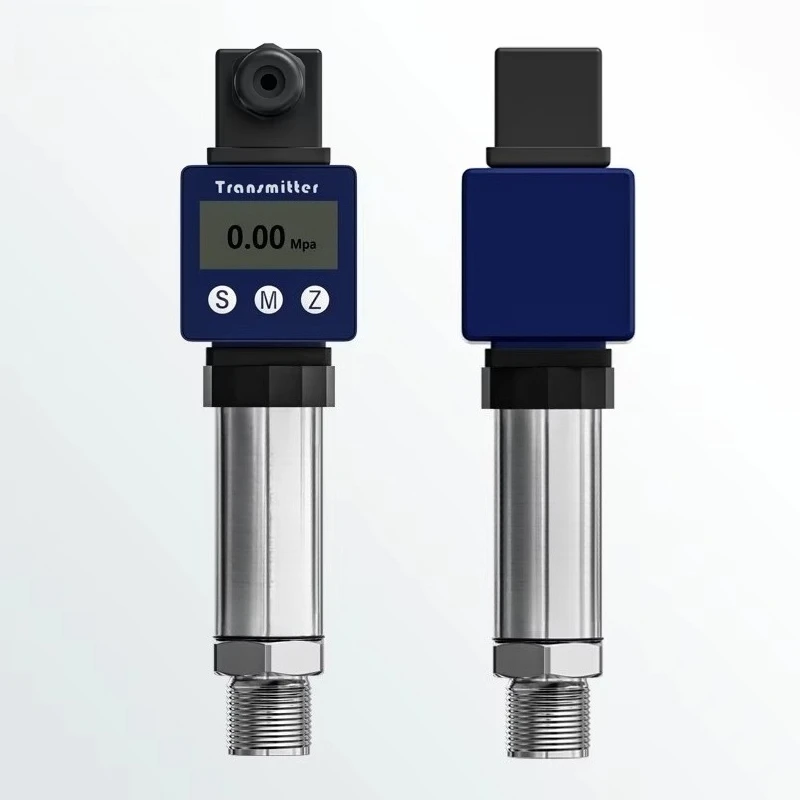 4-20mA LCD Display Pressure Detector Universal Digital Gauge For Water Pump Air Pressure
