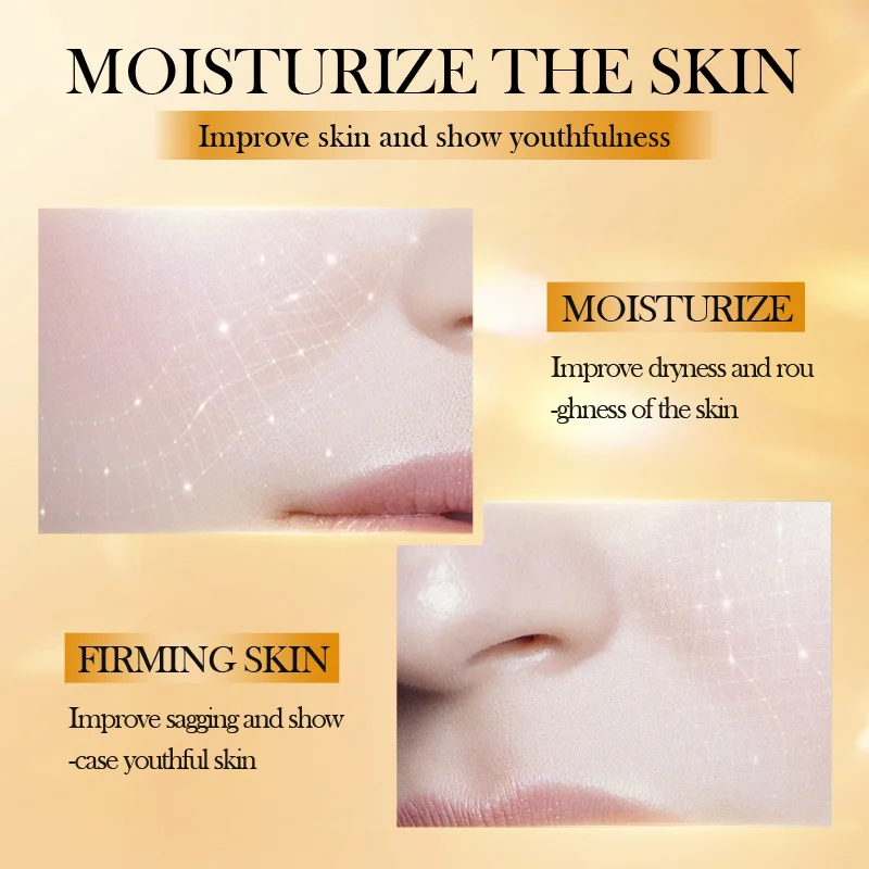 1/2/3 قطعة 24K الذهبي الكولاجين مصل الوجه ترطيب المضادة للتجاعيد ترطيب مكافحة الشيخوخة الوجه جوهر منتجات العناية بالبشرة الجمال #4